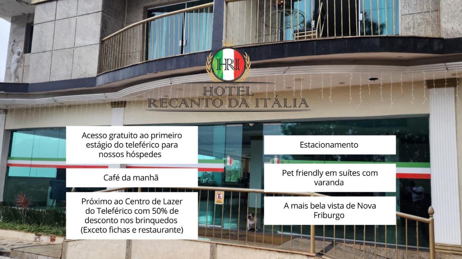 Hotel Recanto Da Italia Nova Friburgo Zewnętrze zdjęcie